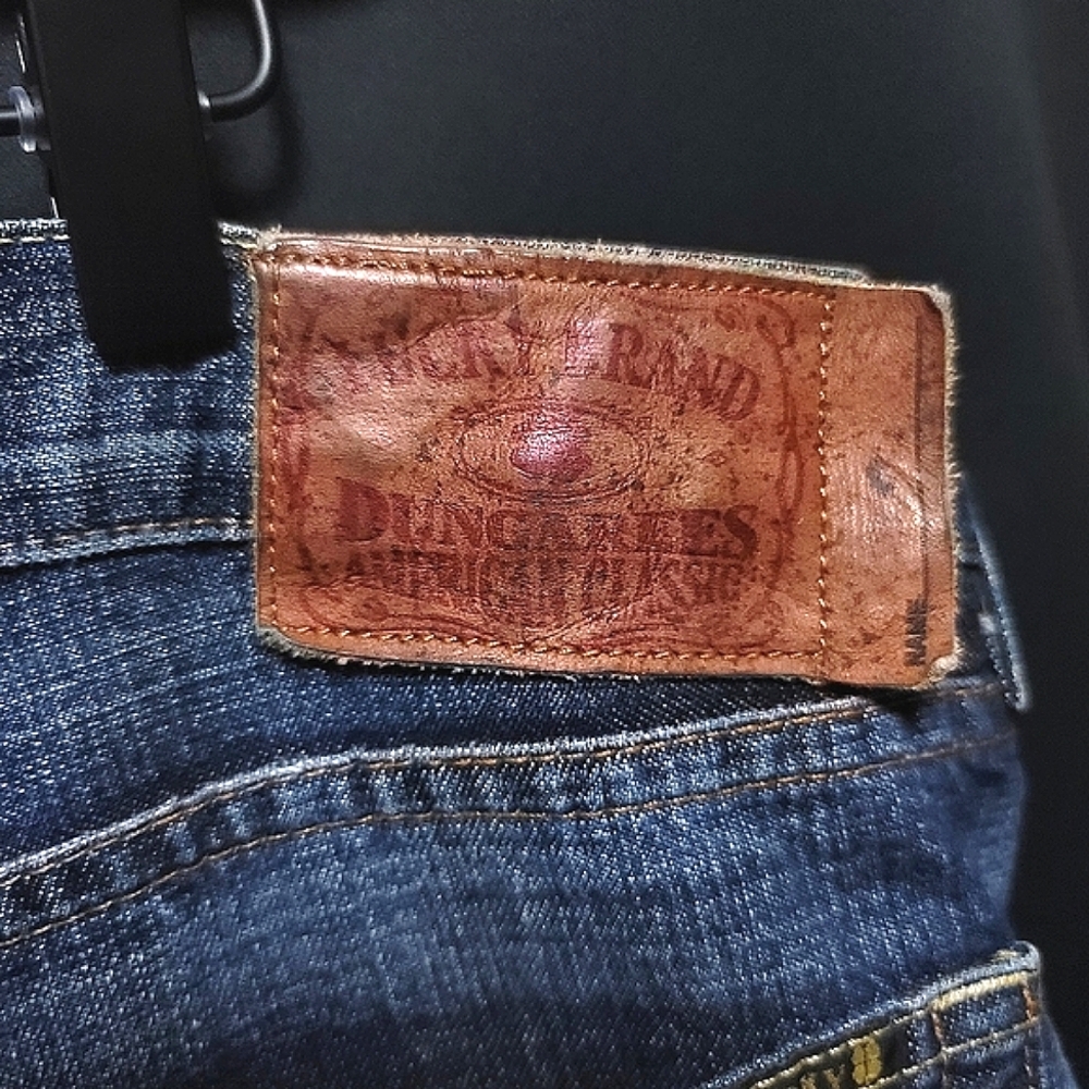 Lucky Brand Dungarees by Gene Montesano 2005 Men's Relaxed Fit Jeans - Picture 6 of 14